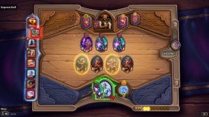 Королева Азшара на нагах | Поля сражений | TITANS | Hearthstone 2023