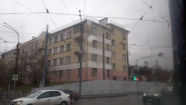 поездка на трамвае|КТМ-5М3 ( 71-605 )|борт 2089|маршрут 15