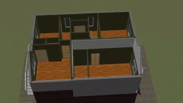 Дом мансардный. Планировка мансардного этажа. смотреть онлайн