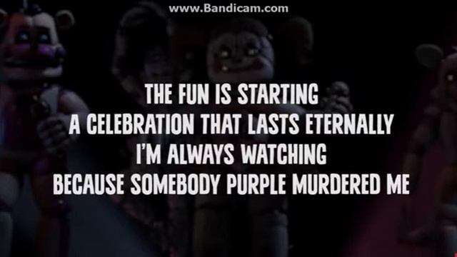 FNAF Sister Location Song / Join Us For a Bite (karaoke) смотреть онлайн