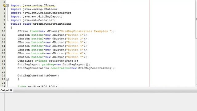 Java Programming Tutorial -GridBagConstraints-39- int gridx and gridy смотреть онлайн