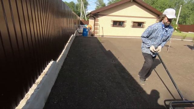 Посевной газон в Новосибирске? || Как мы работаем || Садовая помощь в Новосибирске. смотреть онлайн