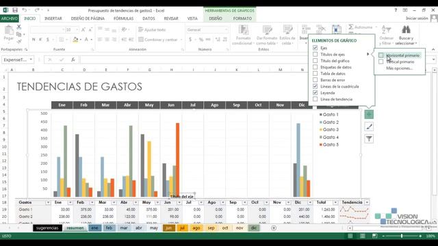 Novedades Excel 2013 | Formato rápido de gráficos смотреть онлайн
