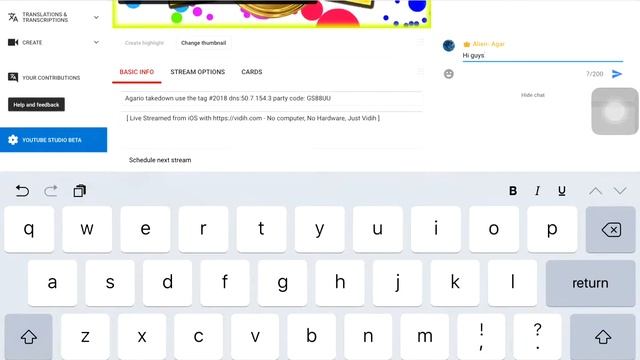 Agario takedown use the tag #2018 dns:50.7.154.3 party code: GS88UU смотреть онлайн