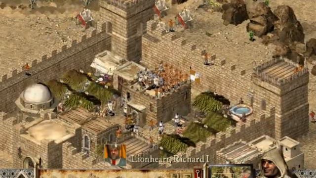 Let's play Stronghold Crusader #32 Eine Ausnahme смотреть онлайн