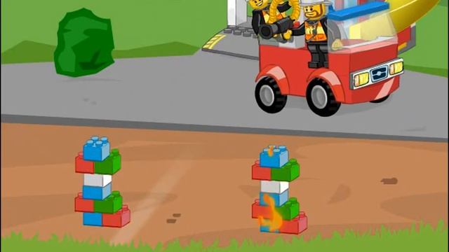 Лего игры пожарники мульт игра смотреть онлайн