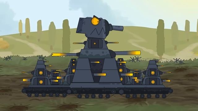 Эволюция Гибридов КВ-30 Vs КВ-44 Vs КВ-47 Vs КВ-50 Vs КВ-52 - Мультики про танки