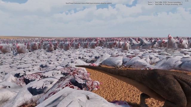 1 Hungry Rex vs 10,000 Mother Of All Hens | Ultimate Epic Battle Simulator 2 смотреть онлайн