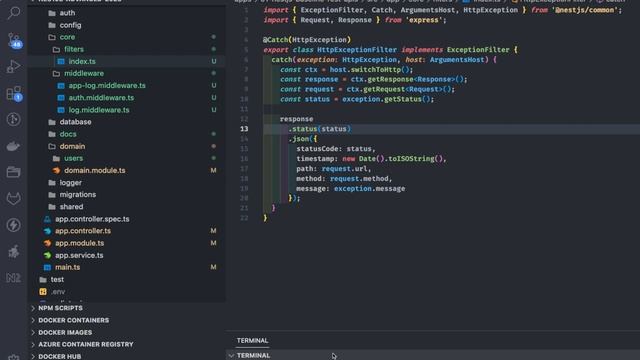 Nest JS Advanced Course - Core Fundamentals (Middleware, Guards, Interceptors) #04