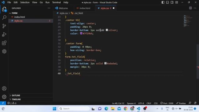 Animated Login Form using HTML & CSS only | No JavaScript or jQuery смотреть онлайн