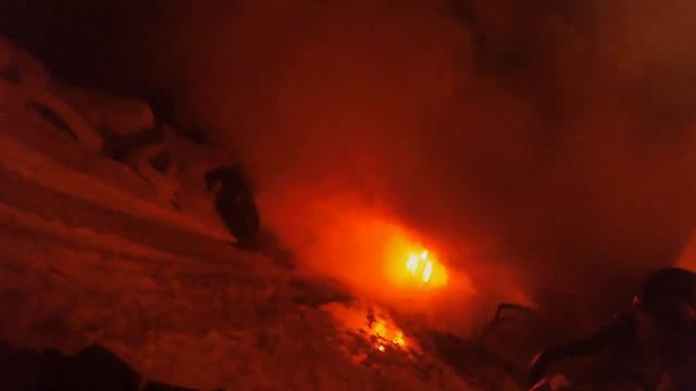 Пожар в пос.Исеть смотреть онлайн