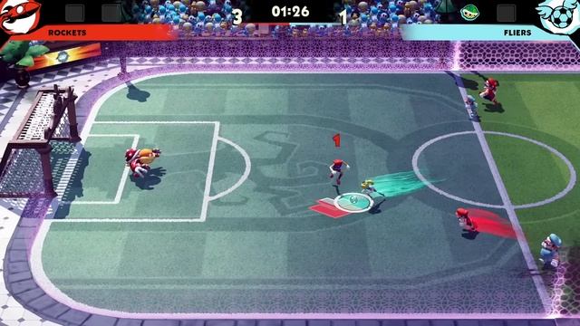 Mario Strikers: Battle League - Gameplay Walkthrough Part 1 - Cannon Cup with Mario! смотреть онлайн