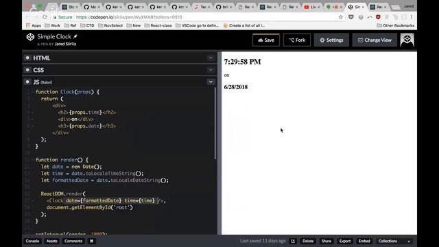 Code the Dream - React Class - Component Lifecycle смотреть онлайн