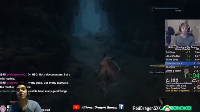 Recorde Mundial SpeedRun Sekiro 21:50 смотреть онлайн
