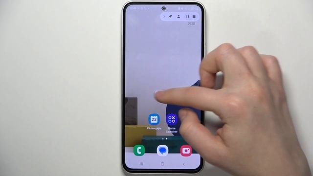 Samsung Galaxy A54 5G | Как записать видео с экрана на Samsung Galaxy A54 5G - Запись экрана смотреть онлайн