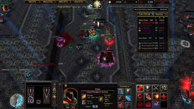 Enfos FFB|WC3|Triton Paragon of Mal'Vladis Gameplay смотреть онлайн