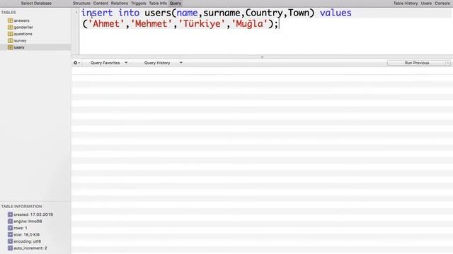 #MYSQL Dersleri - last insert id Kullanımı смотреть онлайн