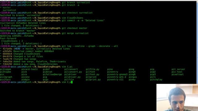 Git tutorial part 5: working with branches смотреть онлайн