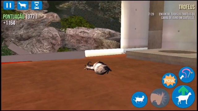 RODOLFO AGORA É REI!? - Goat Simulator Free #3 / Nostalgias do Emeelle смотреть онлайн
