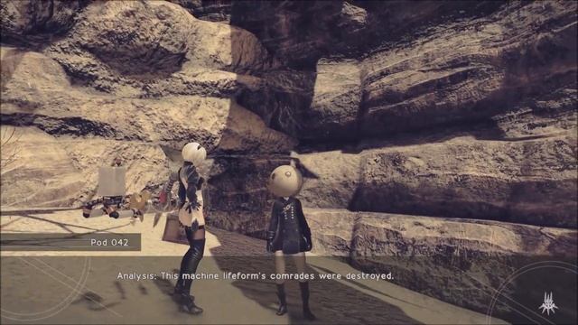 Nier: Automata - Side Quest - Resistance Disappearance смотреть онлайн