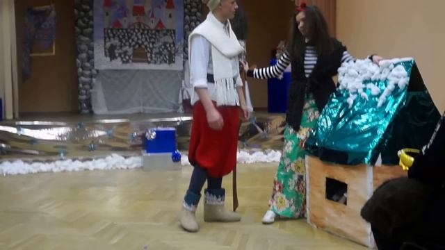 Новогодняя сказка в школе №731 смотреть онлайн