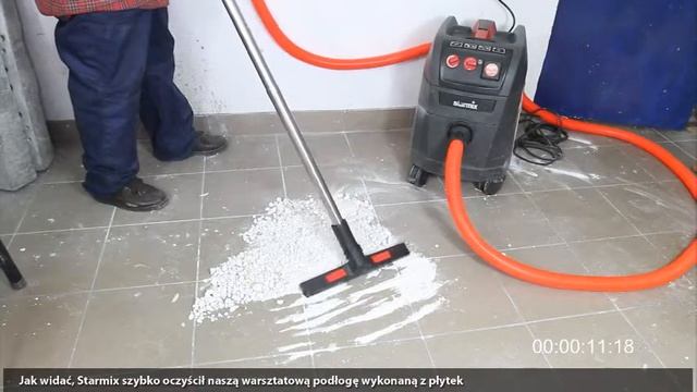 Test odkurzacza przemysłowego Starmix ISP iPulse ARDL-1435 EWS смотреть онлайн