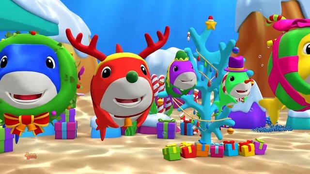 Детеныш акулы праздничная песня + Рождественские потешки для детей смотреть онлайн