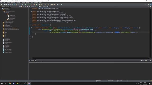 Minecraft Modding Tutorial 1.16 | 6.0 - Ore Generation смотреть онлайн