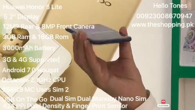 Huawei Honor 8 Lite Blue смотреть онлайн