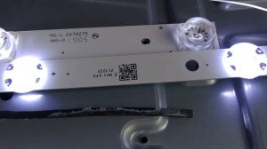 Ремонт подсветки Leff 43F110T.  CV512H-U42 уменьшить ток подсветки. Ремонт телевизора.