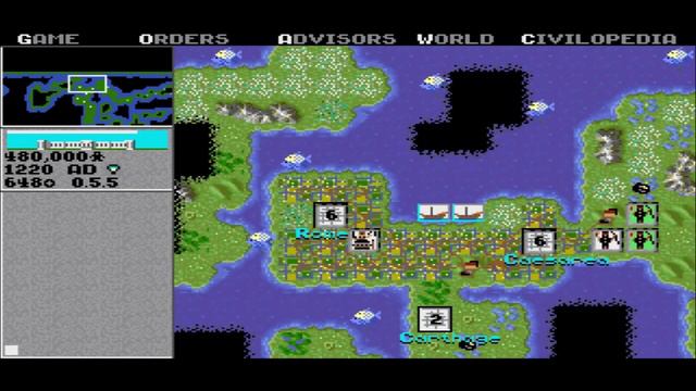 Civilization 1 1991 Gameplay Episode 1
