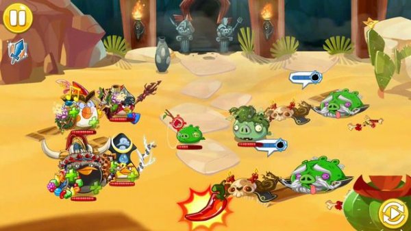 Angry Birds Epic. Cave 25. Boss. #41 #angrybirds #angrybirdsepic #gameplay #recommended
