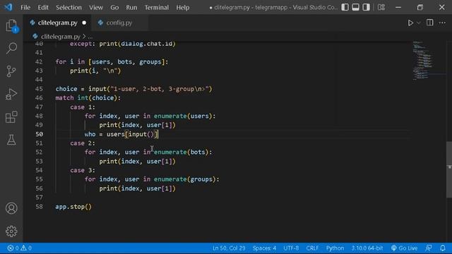 Pythonda telegram dasturi | create telegram using python смотреть онлайн