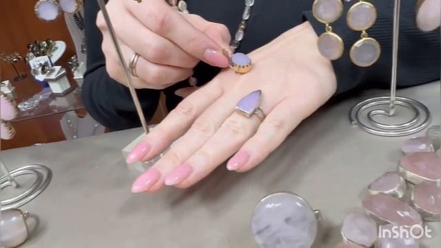 Украшения с розовым кварцем. Купить онлайн. 8 915 560 22 88. От 06,12,23