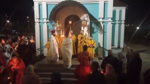 Крестный ход на Пасху 2022 год