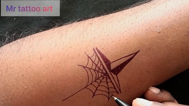how to make new stylish spider ?️?️ tribal tattoo design// #viral #tattoo #simpletattoo смотреть онлайн