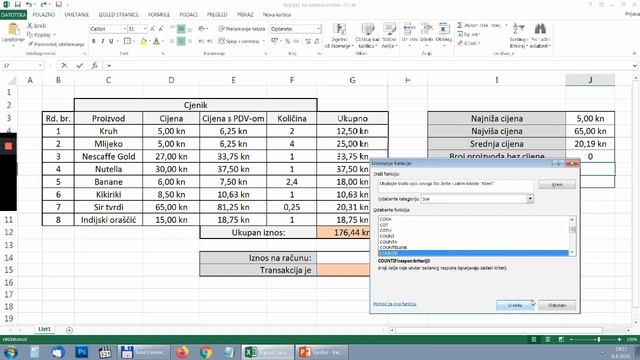 Microsoft Excel - Funkcije i grafovi смотреть онлайн