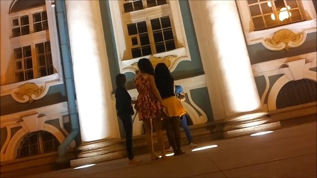 Показательная тренировка на Дворцовой/ Nunchaku traning Saint-Petersburg смотреть онлайн