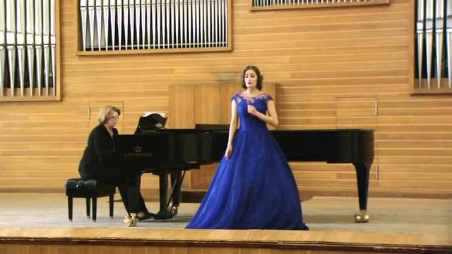 Мария Бузинова - Н.А. Римский-Корсаков "Пленившись розой, соловей". смотреть онлайн