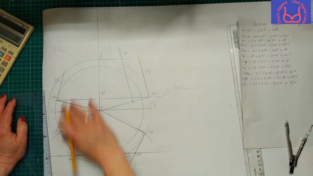 🎥Мастер класс по построению и пошиву бюстгальтер майка👉🌷  Ландыш🌷  все части в одном видео.