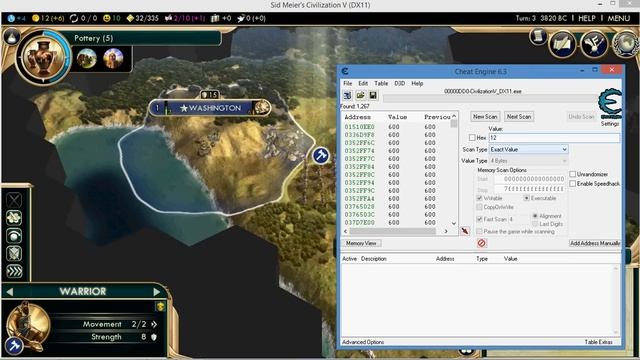 Civilization V Infinite Coins (Brave New World) (Cheat Engine) смотреть онлайн