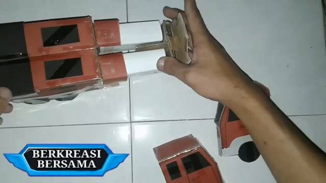 MEMBUAT TOBOT QUATRAN DARI KARDUS BISA BERUBAH 골판지에서 토봇 CARDBOARD DIY TOBOT QUATRAN смотреть онлайн
