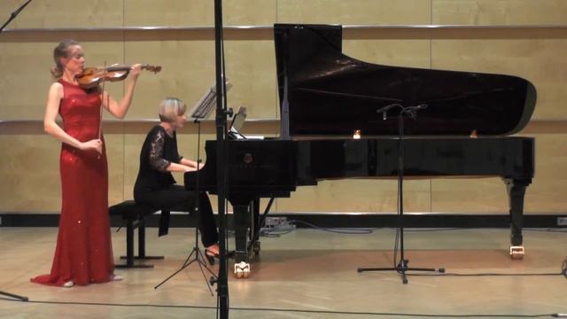 Josef Suk 4 Stücke f. Violine und Klavier, Op. 17, II Appassionato, Lenka Matějáková, Dariya Hrynki смотреть онлайн