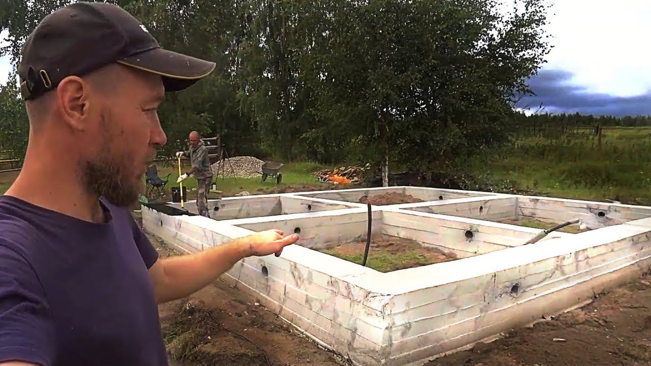 ПРОСТОЙ И НАДЕЖНЫЙ ЛЕНТОЧНЫЙ ФУНДАМЕНТ мелкозаглубленный смотреть онлайн