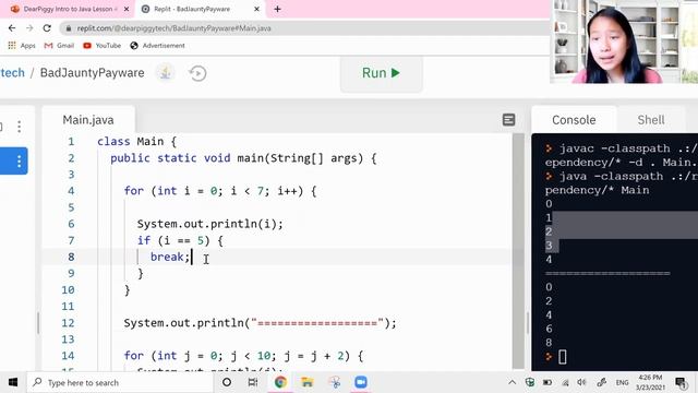 DearPiggy's Introduction to Java - Break/Continue Keywords смотреть онлайн
