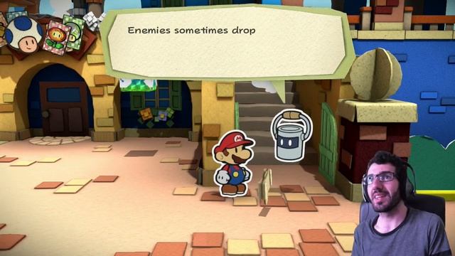 THE ADVENTURE BEGINS - Paper Mario Color Splash #1 смотреть онлайн