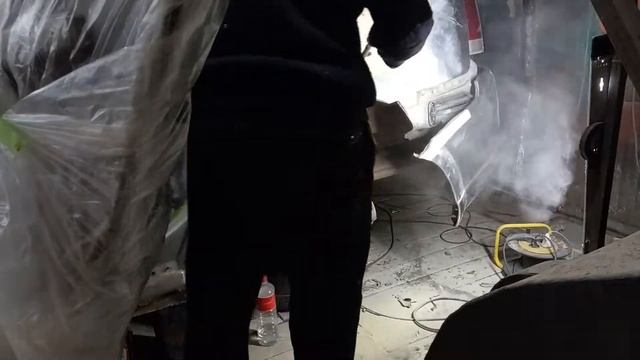 Сварка, замена арки крыла опель + покраска смотреть онлайн