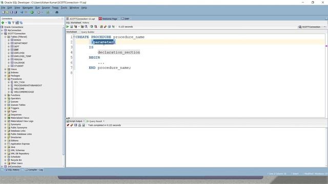 What is Stored Procedure| How to create & Run Stored Procedure in Oracle? | Oracle Database Tutoria смотреть онлайн