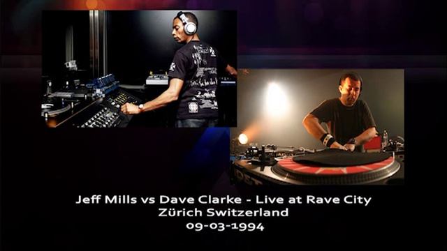 The Best Techno DjSet - Jeff Mills Vs Dave Clarke '94 (COMPLETE HD)