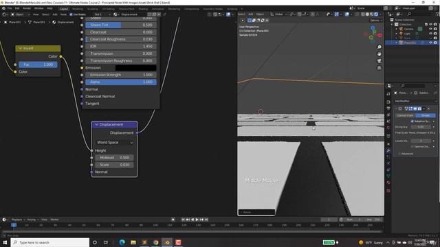 31. Displacement & Invert Node смотреть онлайн